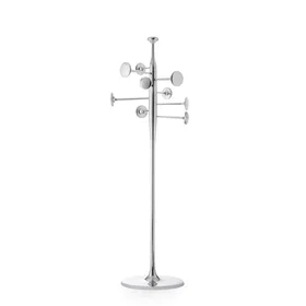 Mater Trumpet Polished Aluminum Garment Rack