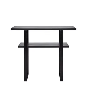 House Doctor Console Table Woda Black 90x30x75 cm