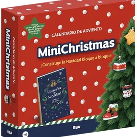 RBA Libros MiniChristmas Bygg julen block för block adventskalender 2025