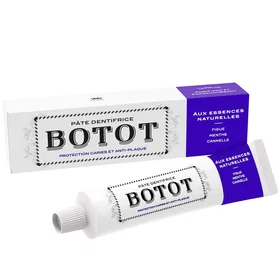 BOTOT Klassisk Fransk Fluorid Tandpasta Fikol Mint Kanel 75ml