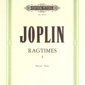 Peters Partitions klassinen EDITION JOPLIN SCOTT - RAGTIMES VOL.1 - PIANO Piano