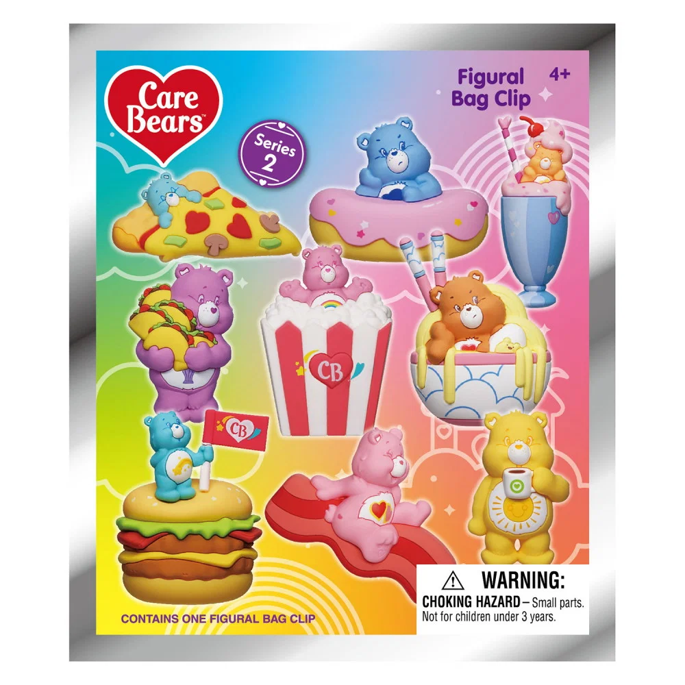 Monogram Care Bears Figural Bag Clip