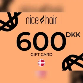 NiceHair.dk Gavekort 600 DKK
