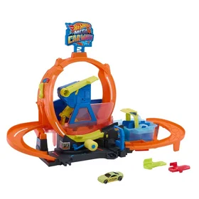 Hot Wheels Mega Loop Car Wash JHL97
