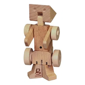 Primi Wooden Transforming Robot/Shovel