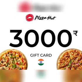 Pizza Hut Gavekort 3000 INR