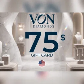 Von Diamonds Presentkort 75 USD
