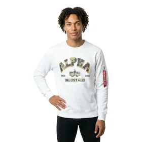 Alpha Industries College Camo Sweatshirt (Homme)