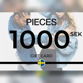PIECES Presentkort 1000 SEK