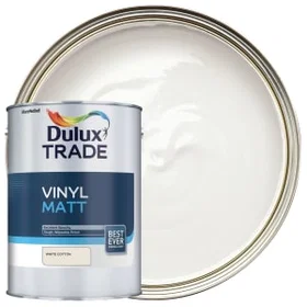 Dulux Trade Vinyl Matt White 5L