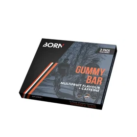Born Gummy Bar Multifruit Koffein 3x30g