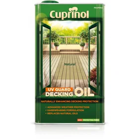 Cuprinol Decking Oil UV Guard Natural 5 L