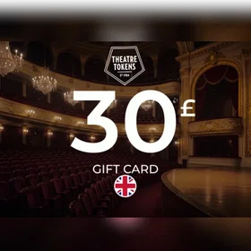 Theatre Tokens Presentkort 30 GBP