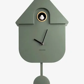 Karlsson Modern Cuckoo KA5768GR Green