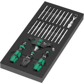 Wera 05150152001 Ratchet & Socket Set 1/4" 24pcs