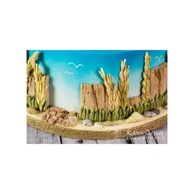 Karen Davies Silikoneform, Rustic Driftwood –