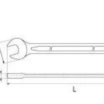 Yato YT-0334 Kombinationsnyckel 17x19mm