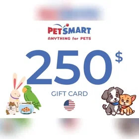 Petsmart Gavekort 250 USD