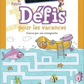 Je suis en CP Petits défis pour les vacances Broché