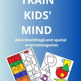 Train Logik Och Spatial Orientering Spel Kort 24-Kort