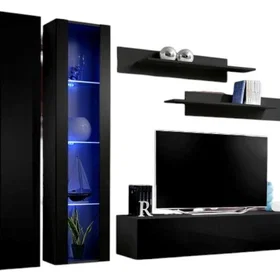 MEUBLORAMA AM-FLY-ZZ FY A4*4C/99KG Meuble TV 8 étagères
