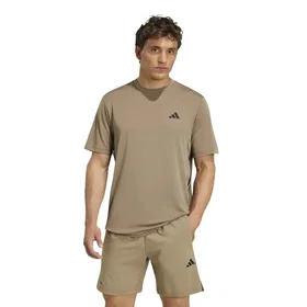 Adidas Tech Essentials Workout 3 Stripes Kortärmad T-shirt (Herr)