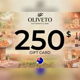 Oliveto Ristorante & Bar Gavekort 250 AUD