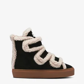 Inuikii Shearling Velcro High (Dame)