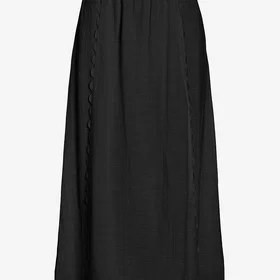 Vila Mindy Scallop Bomull Midi Kjol