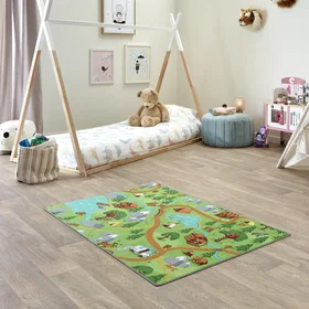Associated Weavers Wild Life Little Village leikkimatto 95x133cm