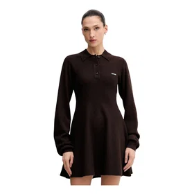 Rotate Slinky Knit Polo Mekko