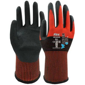 Wonder WG-500 Nitrile Nylon Gants de travail 2-pc