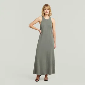G-Star Raw Washed Tank Maxi Dress