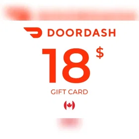DoorDash Gavekort 18 CAD