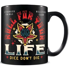 Stranger Things Roll For Your Life Mug 444cl