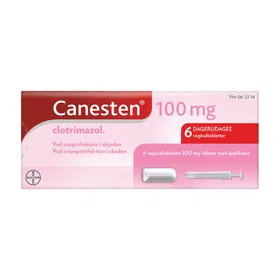 Canesten Vaginaltablett 100mg 6pcs
