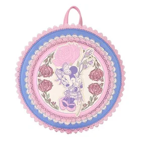 Loungefly Disney By Minnie Floral And Lace Mini Backpack