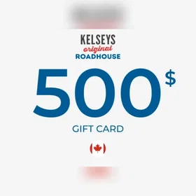 Kelsey's Gift Card 500 CAD