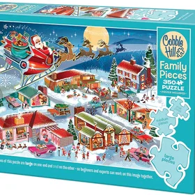Cobble Hill Santa's Flyby 350 Pieces