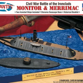 Atlantis Monitor & Merrimack Civil War Battle Of The Ironclads (0850002740653)