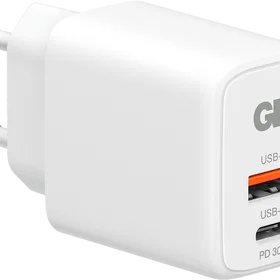 GP Batteries Wall Charger WM2E 2-port USB-A + USB-C PD 30W