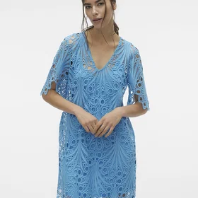 Vero Moda Vmnikki Lace Kort Kjole