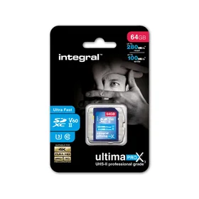 Integral Ultima Pro X3 SDXC UHS-II U3 V60 CL10 64GB