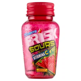 Omega Frisk Sours Strawberry C Vitamin Pastiller