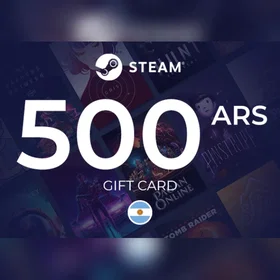 Steam Wallet Carte Cadeau 500 ARS