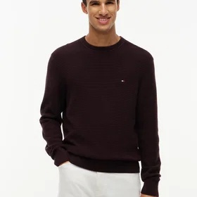 Tommy Hilfiger Pima CTN Cash Structure Crewneck (Herre)
