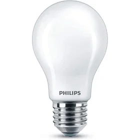 Philips LED Classic A60 Frosted 4000K 8.5W 2-pack