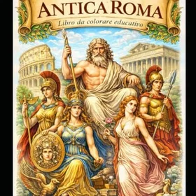 Dei Romani: 50 Immagini Da Colorare Färgläggningsbok