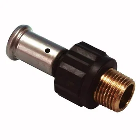 Henco Adapter Rautaliitin Uros 40mm x 1 1/4"