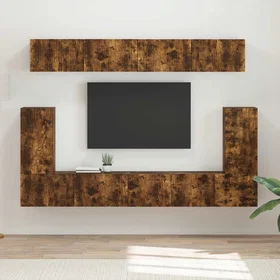 vidaXL 3402797 Ensemble de meubles TV muraux (7 pièces)